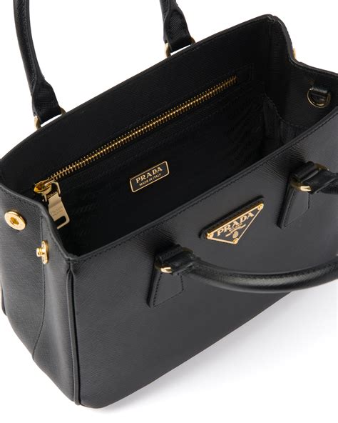 prada black and white bags|Prada saffiano bag small.